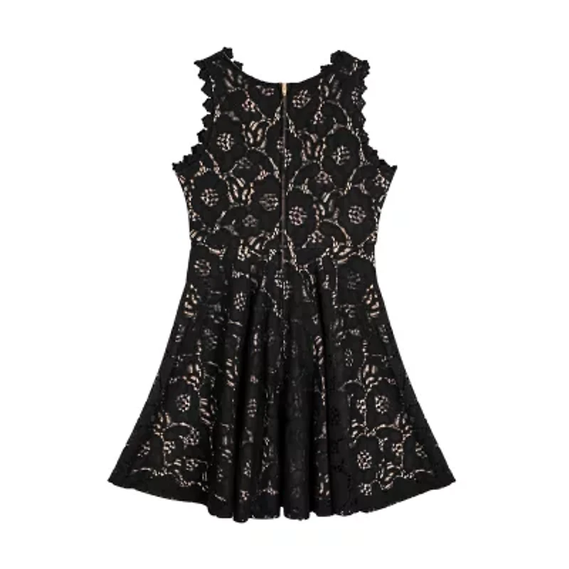 Rare Editions Big Kid Girls Sleeveless Skater Dress