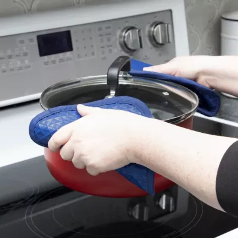 T-Fal Waffle 4-pc. Mitts and Pot Holder Set