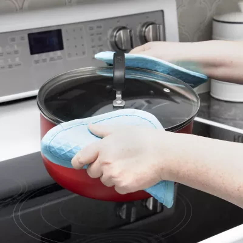 T-Fal Waffle 4-pc. Mitts and Pot Holder Set