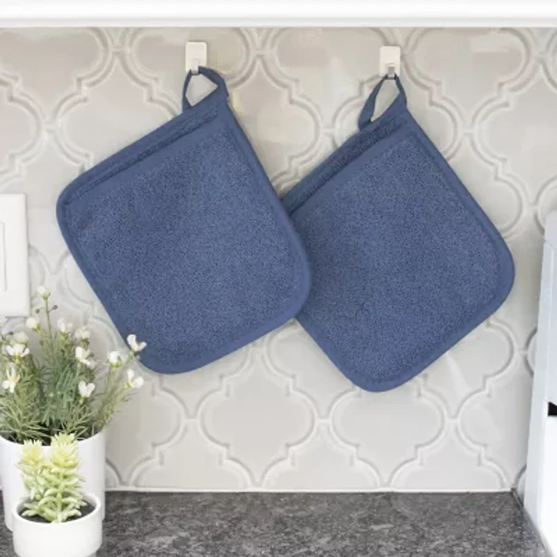 Ritz Terry Cloth 4-pc. Pocket Mitt Holder Set