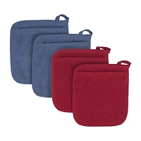Ritz Terry Cloth 4-pc. Pocket Mitt Holder Set