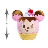 Disney Collection Munchlings 10" Strawberry Sundae Scented Minnie Mouse Stuffed Animal
