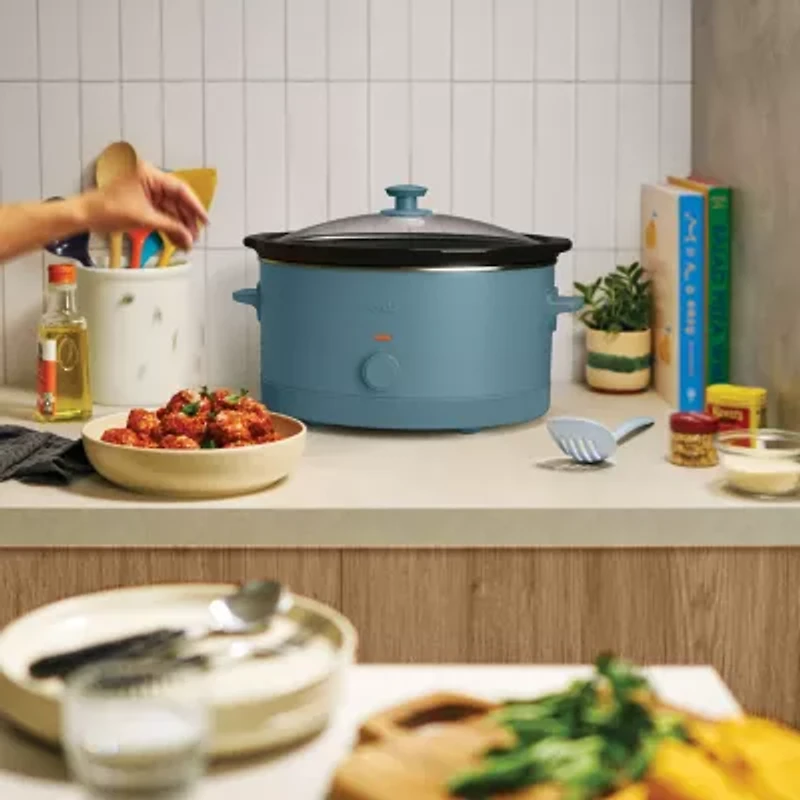 bella 6Qt Manual Slow Cooker, Fits-anywhere™ kitchenware