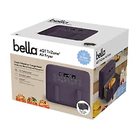 bella 4Qt Trizone Air Fryer, Fits-anywhere™ kitchenware