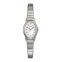 Timex® Cavatina Womens Stainless Steel Expansion Bracelet Watch T219029J