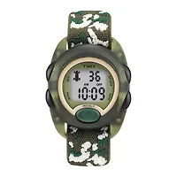 Timex Boys Digital Green Strap Watch T719129j