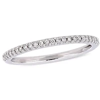 Womens 1 CT. T.W. Natural White Diamond 14K Gold Wedding Band