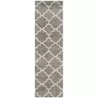 Safavieh Hudson Shag Collection Synthia Geometric Runner Rug