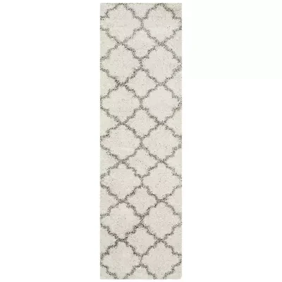 Safavieh Hudson Shag Collection Synthia Geometric Runner Rug