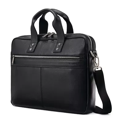 Samsonite Slim Classic Leather Business Briefcase