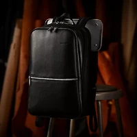 Samsonite Classic Business Leather Slim Backpack