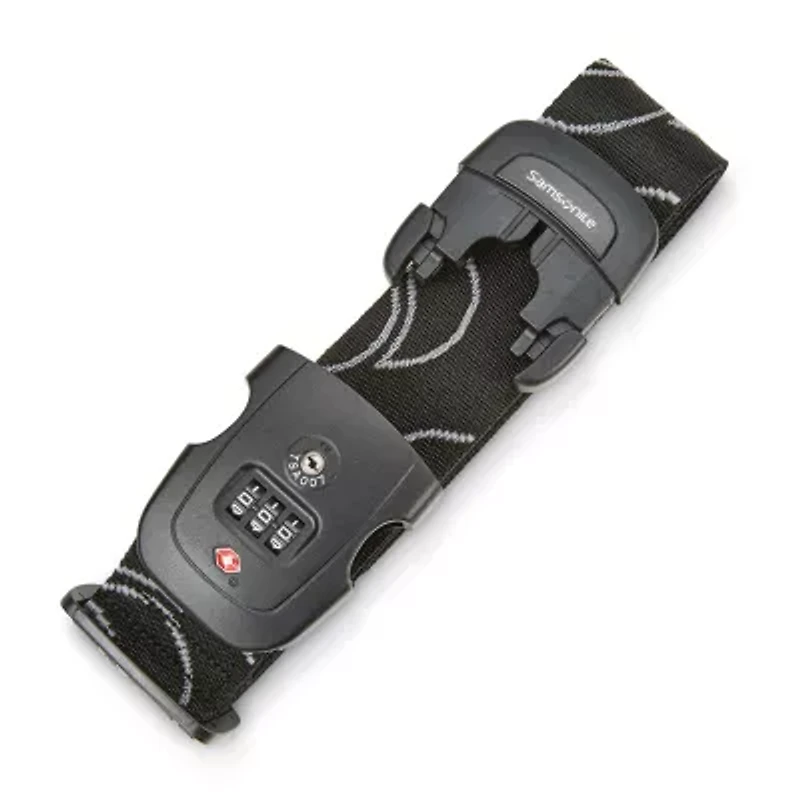 Samsonite Sentry 3 Dial Combination Travel Luggage Strap