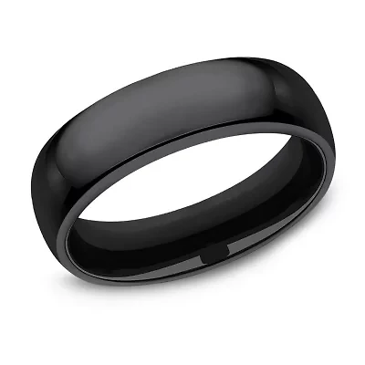 Mens 6MM Titanium Wedding Band