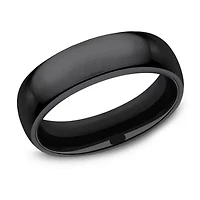 Mens 6MM Titanium Wedding Band