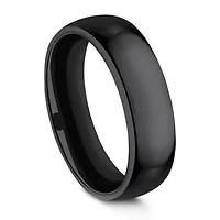 Mens 6MM Titanium Wedding Band