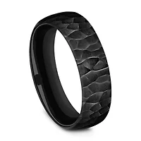 Mens 6.5MM Titanium Wedding Band