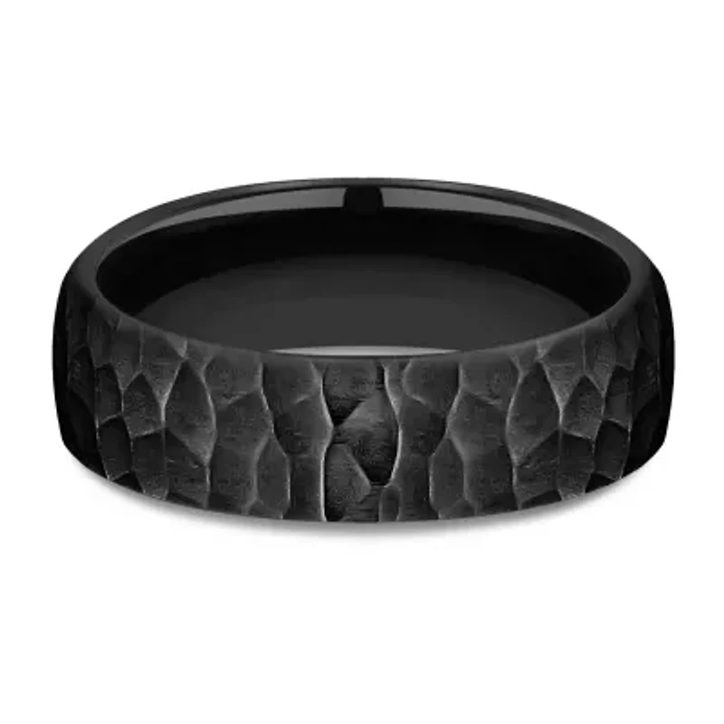 Mens 6.5MM Titanium Wedding Band
