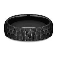 Mens 6.5MM Titanium Wedding Band