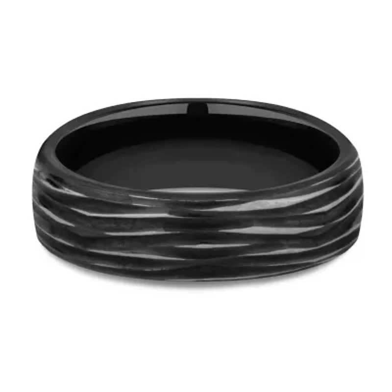 Mens 6.5MM Titanium Wedding Band