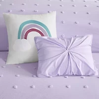 Urban Habitat Kids Ensley Jacquard 100% Cotton Comforter Set with Decorative Pillows