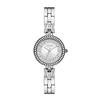 Geneva Ladies Womens Crystal Accent Silver Tone Bracelet Watch Fmdjm234