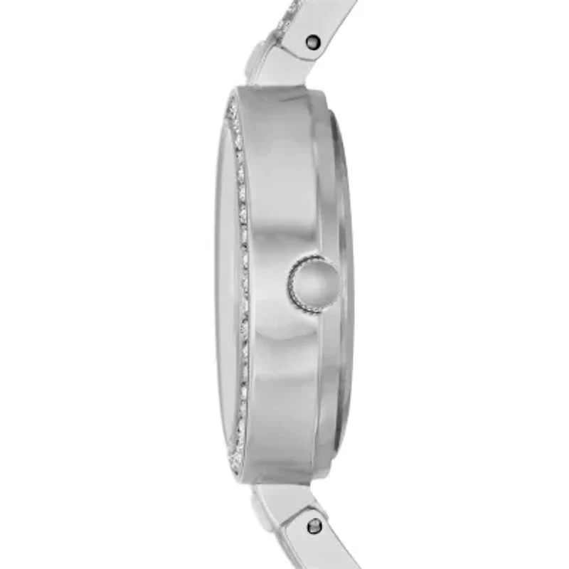 Geneva Ladies Womens Crystal Accent Silver Tone Bracelet Watch Fmdjm234