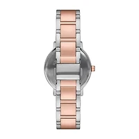 Geneva Ladies Womens Crystal Accent Two Tone Bracelet Watch Fmdjm242