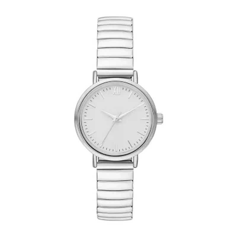Womens Silver Tone Stainless Steel Expansion Watch Fmdjo222