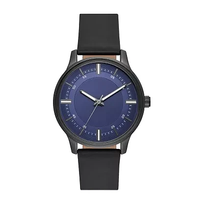Mens Black Strap Watch Fmdjo228