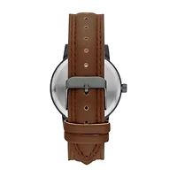 Mens Brown Strap Watch Fmdjo230
