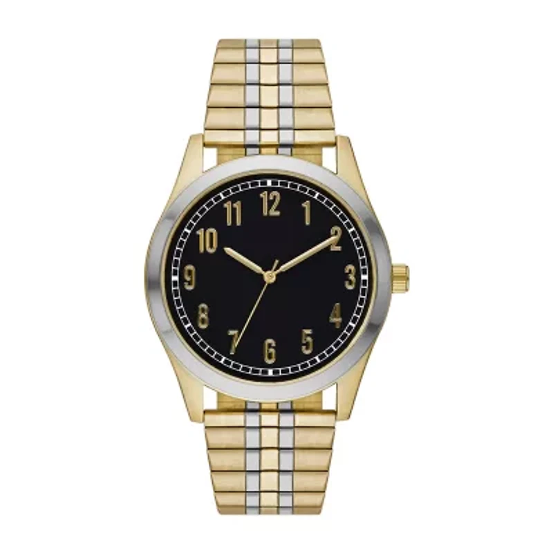 Mens Two Tone Stainless Steel Expansion Watch Fmdjo235