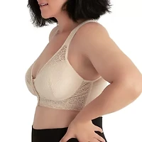 Leading Lady  The Nora - Shimmer Support Back Lace Front-Closure Bra 5530
