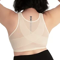 Leading Lady  The Nora - Shimmer Support Back Lace Front-Closure Bra 5530