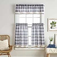 CHF Seaton 2-pc. Rod Pocket Window Tier