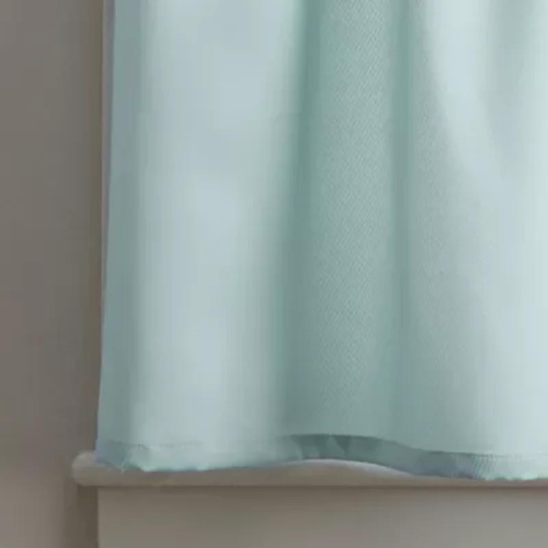 CHF Solid Twill 3-pc. Rod Pocket Window Tier