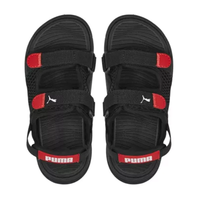 PUMA Little Kid Boys Evolve Strap Sandals