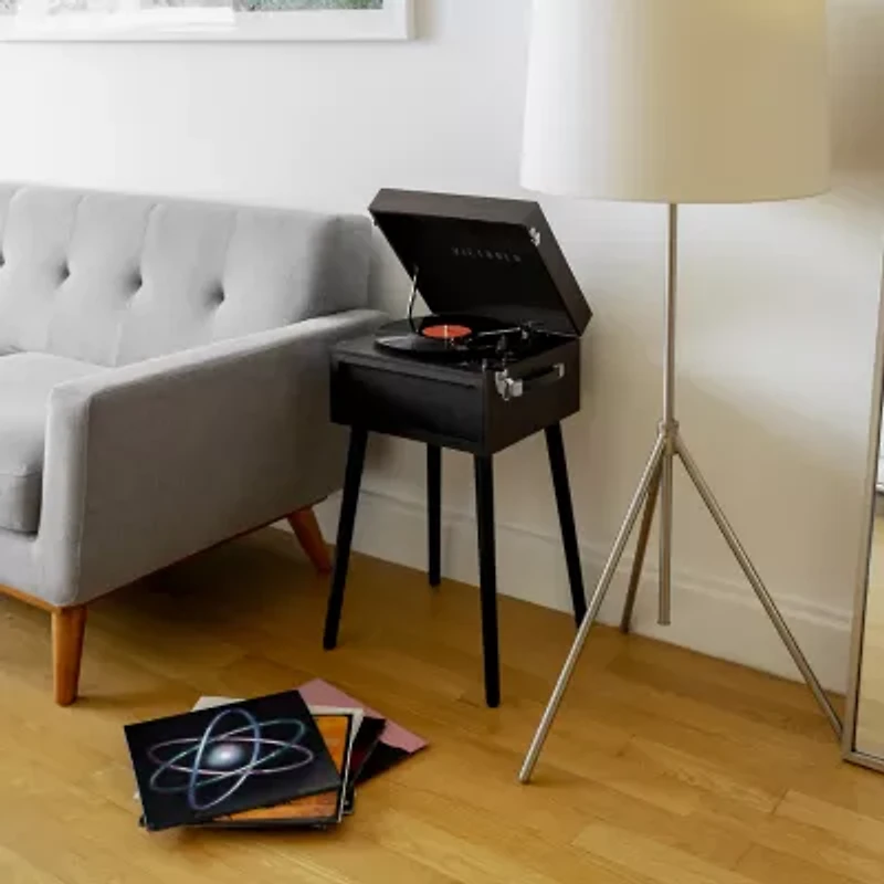 Victrola VTA-75 Bluetooth Record Player Stand with 3-Speed Turntable