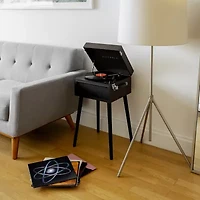 Victrola VTA-75 Bluetooth Record Player Stand with 3-Speed Turntable