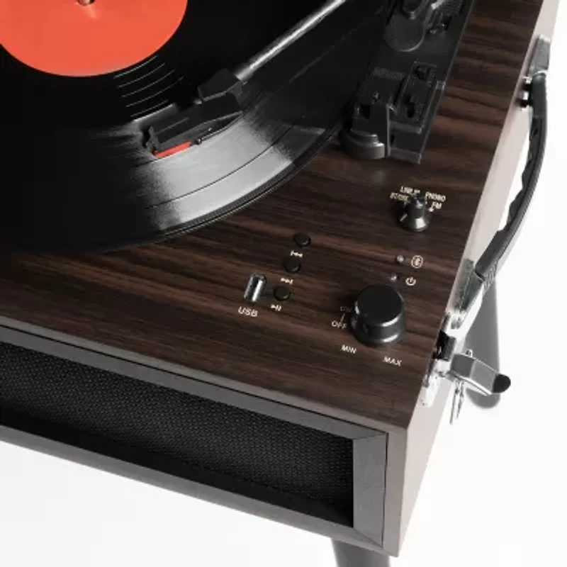 Victrola VTA-75 Bluetooth Record Player Stand with 3-Speed Turntable