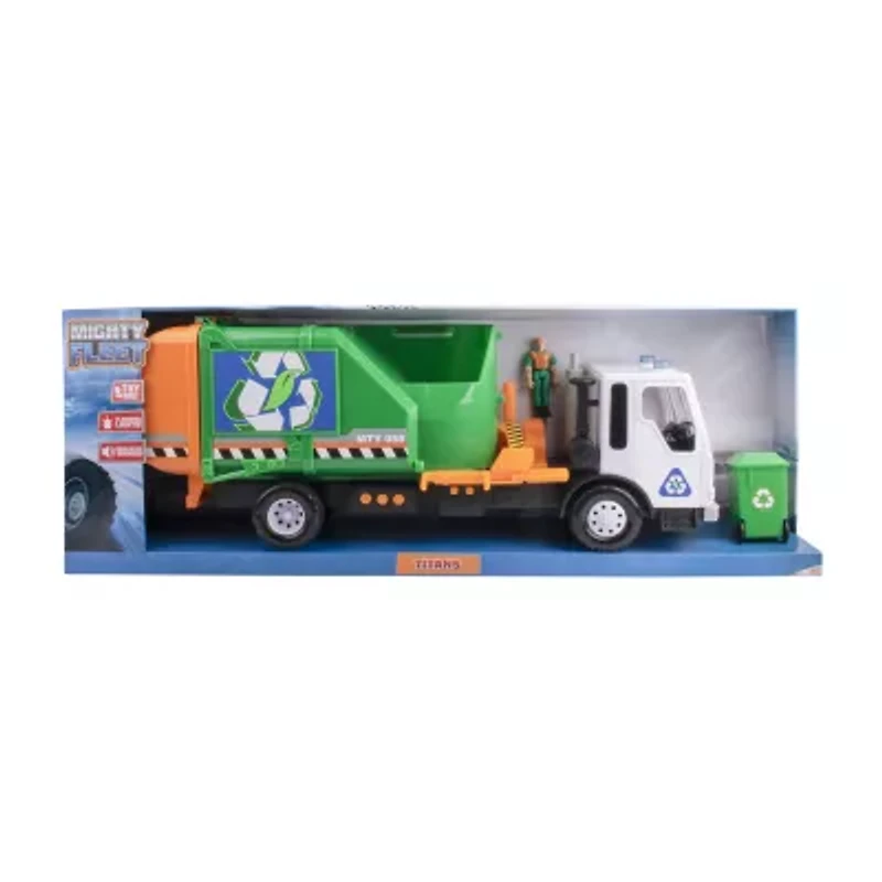 Funrise Inc. Mighty Fleet Titans Go Green Garbage Truck