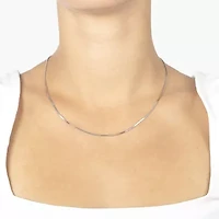 Silver Treasures Made Italy Sterling 18-24" Snake Chain Necklace