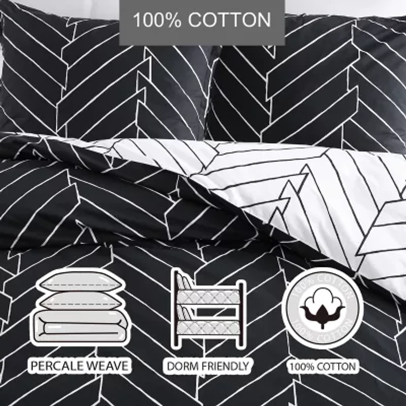 City Scene Ceres Reversible Duvet Cover Set