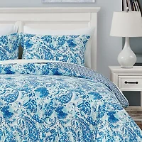 Poppy & Fritz Brooke Reversible Duvet Cover Set