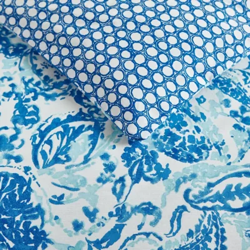 Poppy & Fritz Brooke Reversible Duvet Cover Set