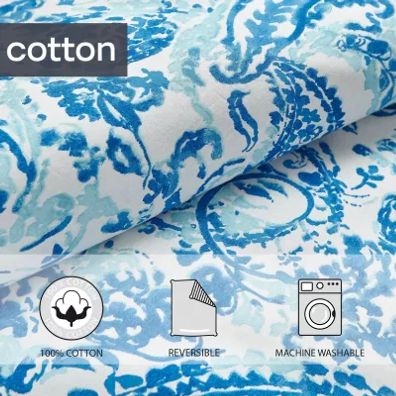 Poppy & Fritz Brooke Reversible Duvet Cover Set