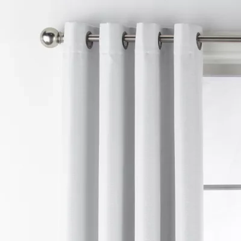 Max Blackout Prescott Grommet Top 100% Single Curtain Panel