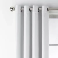 Max Blackout Prescott Grommet Top 100% Single Curtain Panel