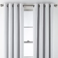 Max Blackout Prescott Grommet Top 100% Single Curtain Panel