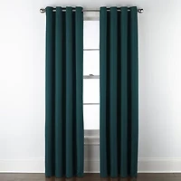 Max Blackout Prescott Grommet Top 100% Single Curtain Panel