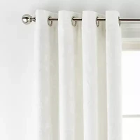 Linden Street Gwen Leaf Grommet Top Light-Filtering Single Curtain Panel